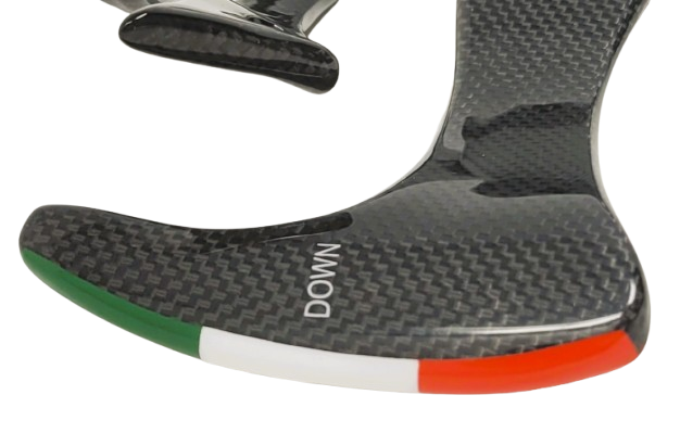 Ferrari 360 Carbon Fiber F1 CS Paddle Shifters With Stripe