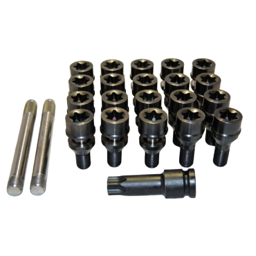 Mclaren Black Titanium Wheel Bolts