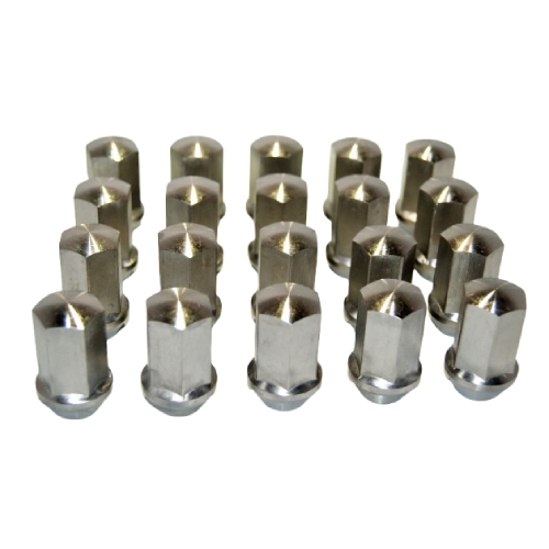 Corvette Polished Titanium Wheel Nuts