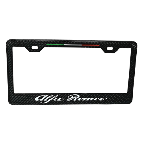 Alfa Romeo White Text Only Italy Stripe Top 2H