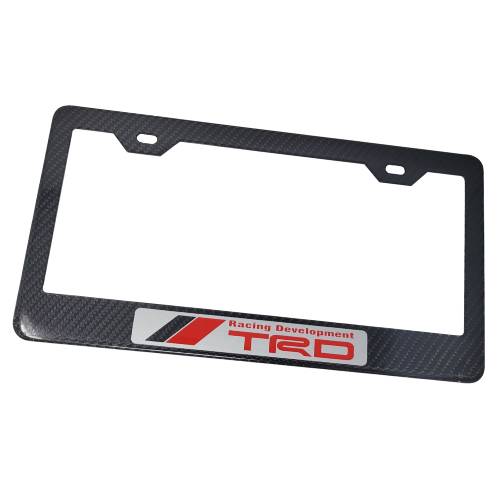 Toyota TRD License Frame Red Logo