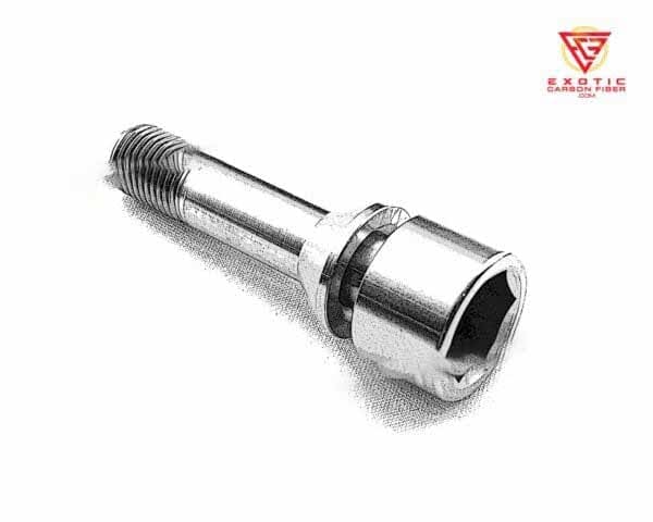 Porsche Wheel Bolts - Black