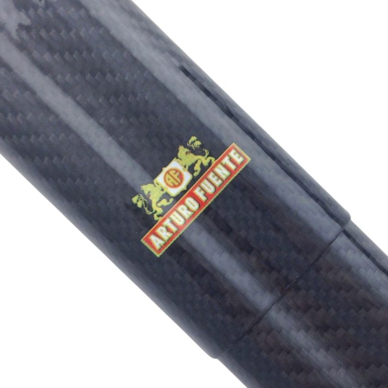 Arturo Fuente 2 Cigar Holder Color Logo Exotic Carbon Fiber
