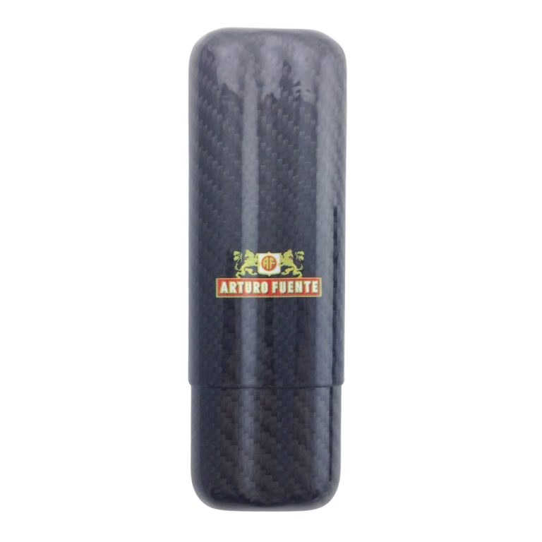 Arturo Fuente 2 Cigar Holder Color Logo Exotic Carbon Fiber