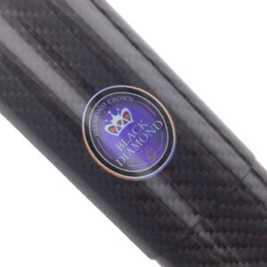 Black Diamond 2 Cigar Holder Color Logo Exotic Carbon Fiber