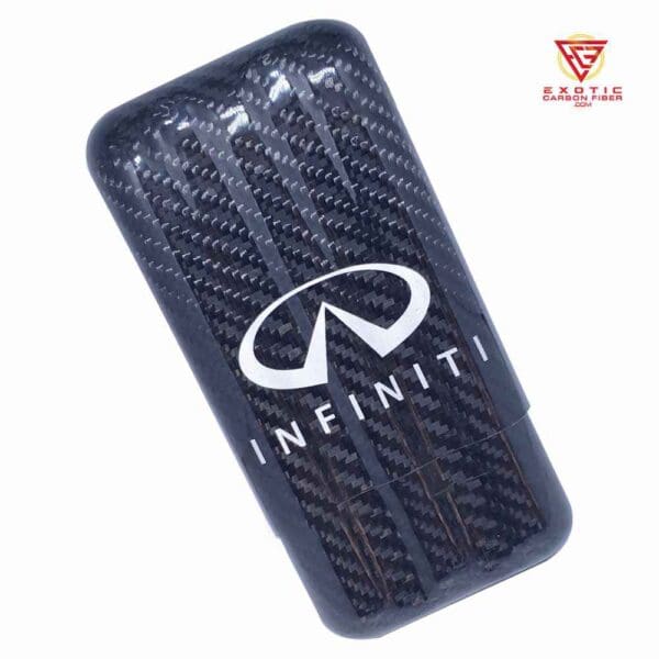 Infiniti 3 Cigar Holder White Logo and Text