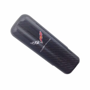 Corvette 2 Cigar Holder C7 Logo Exotic Carbon Fiber