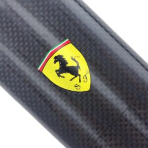 Ferrari 3 Cigar Holder Scuderia Shield Exotic Carbon Fiber
