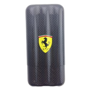 Ferrari 3 Cigar Holder Scuderia Shield Exotic Carbon Fiber