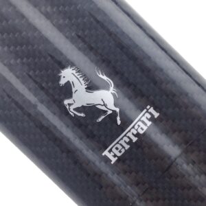 Ferrari Cavallino 3 Cigar Holder Silver Horse Exotic Carbon Fiber
