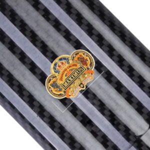 Maximus 3 Cigar Holder Color Logo Exotic Carbon Fiber