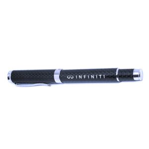 Infiniti Carbon Fiber Pen Silver Exotic Carbon Fiber