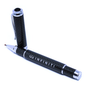 Infiniti Carbon Fiber Pen Silver Exotic Carbon Fiber