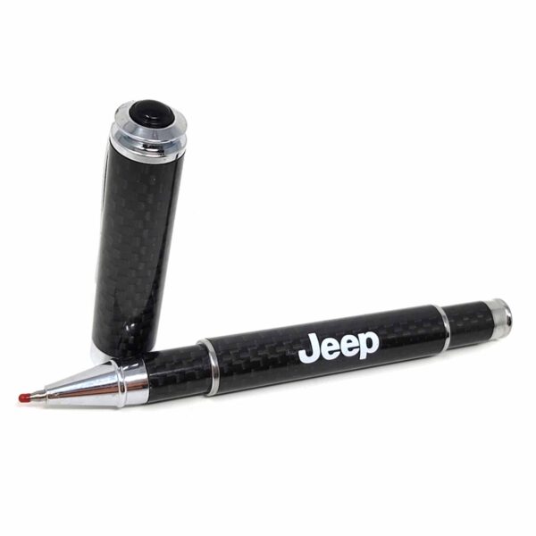 Jeepオフィシャル品　ボールペン Jeep Carbon Fiber Pen - Silver | Exotic Carbon Fiber