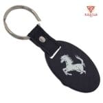 KR008z_Ferrari_Silver_Cavallino_Oval_Keyfob