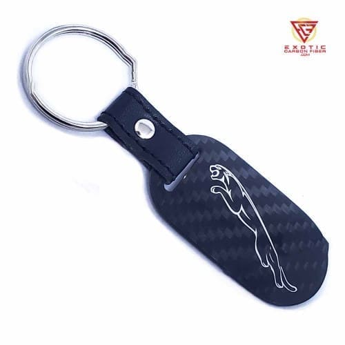 KR029z_Jaguar_Silver_Outline_Oblong_Keyfob