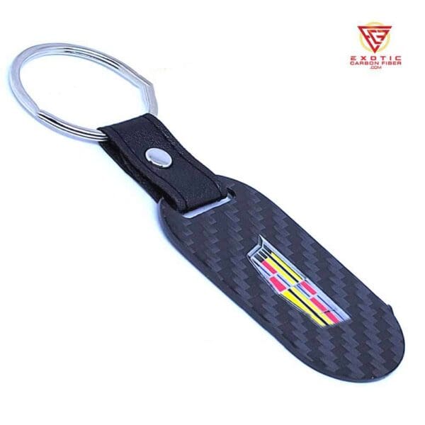 KR038zb_Cadillac_Silver_Text_Color_Logo_Oblong_Keyfob
