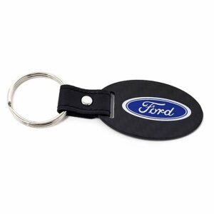 Ford Key Fob Full Color Logo Oval Exotic Carbon Fiber