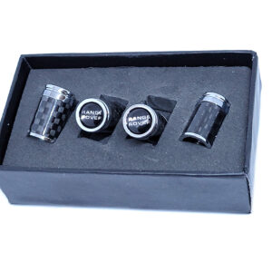 Range Rover Tire Valve Caps Exotic Carbon Fiber