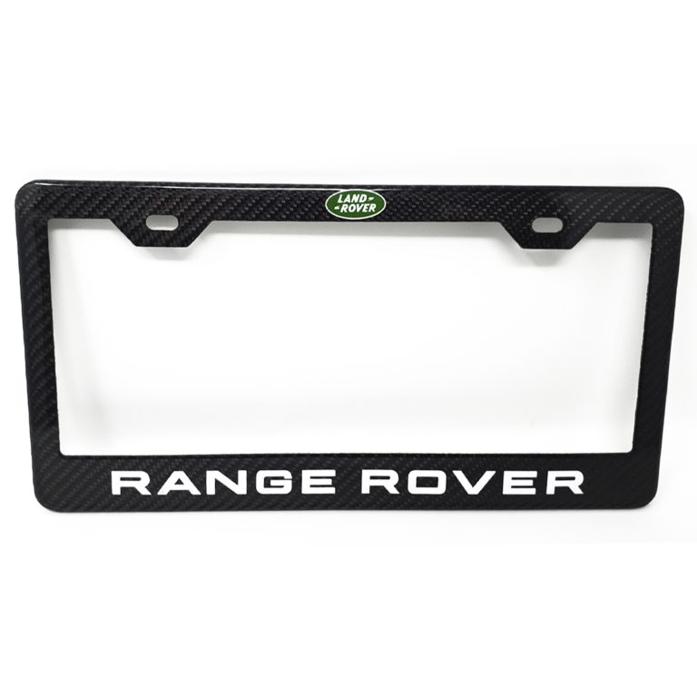 Range Rover Carbon Fiber Frame Green Logo Exotic Carbon Fiber