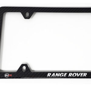 Range Rover SVR Carbon Fiber 4H License Frame Exotic Carbon Fiber