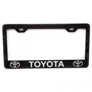 Toyota Carbon Fiber License Frame Exotic carbon Fiber