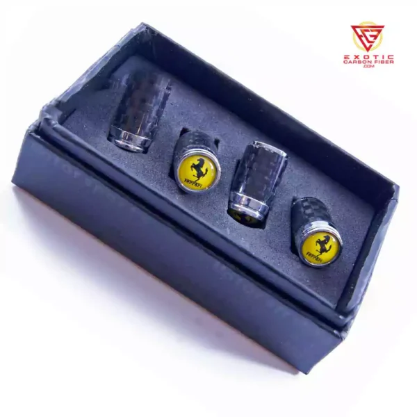 VC018zb_Ferrari_Cavallino_Yellow_Background_Valve_Caps