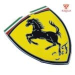 FER007z_Ferrari_Enamel_Scuderia_Fender_Shields_Yellow