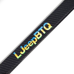 Jeep Pride Carbon Fiber License Frame Exotic Carbon Fiber