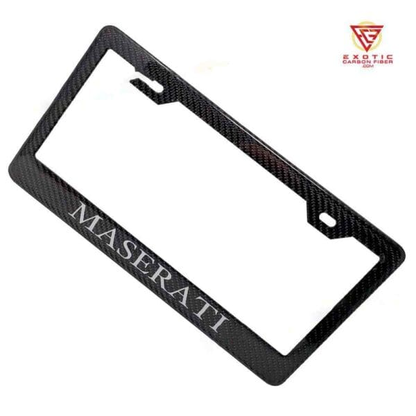 LP142z_Maserati_Silver_Text_Only_Plate_Frame