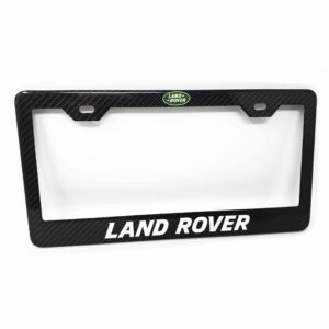 Land Rover Carbon Fiber License Frame Exotic Carbon Fiber