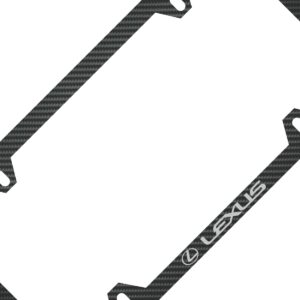 Lexus Carbon Fiber License Frame 4H Exotic Carbon Fiber