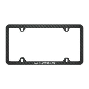 Lexus Carbon Fiber License Frame 4H Exotic Carbon Fiber