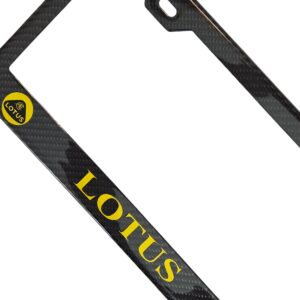 Lotus Carbon Fiber License Frame Exotic Carbon Fiber