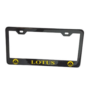 Lotus Carbon Fiber License Frame Exotic Carbon Fiber