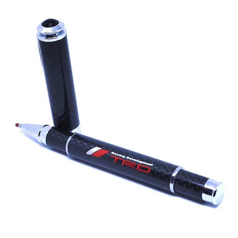 Toyota TRD Carbon Fiber Pen Red Exotic carbon Fiber