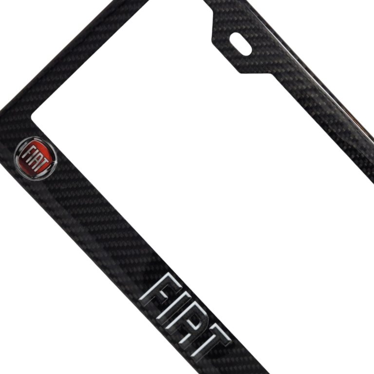 Fiat Carbon Fiber License Frame Exotic Carbon Fiber