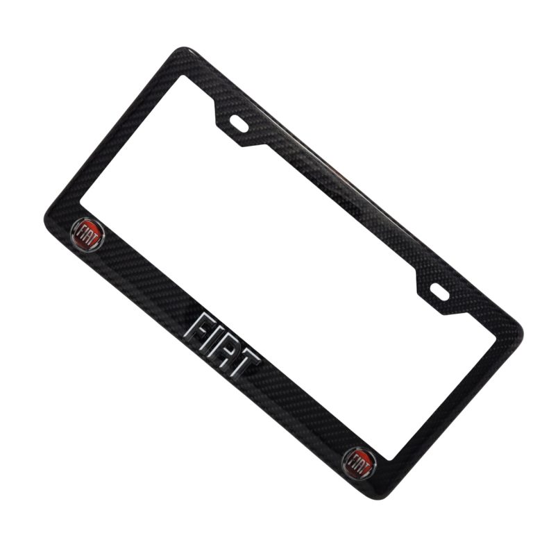 Fiat Carbon Fiber License Frame Exotic Carbon Fiber