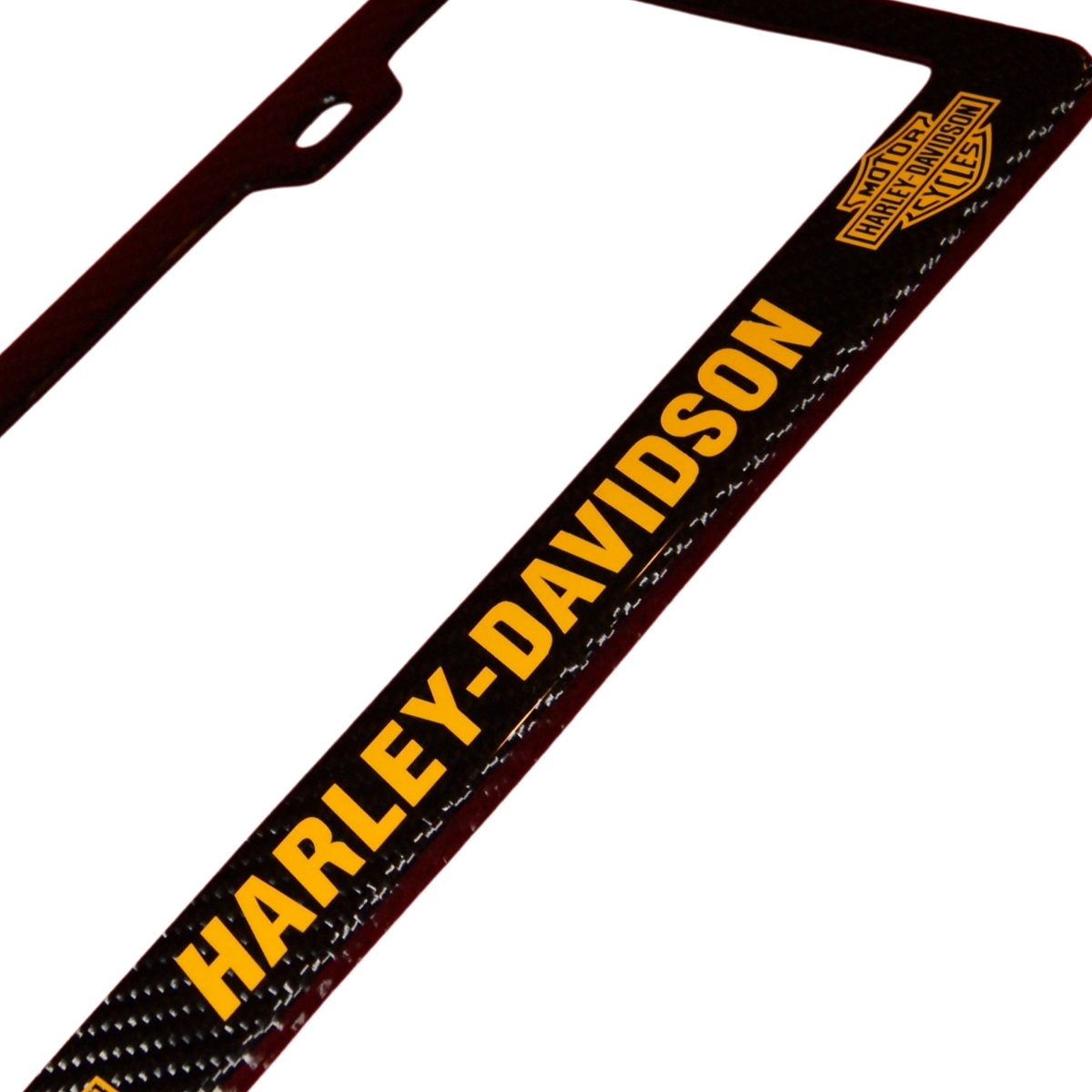 Harley-Davidson ライセンスプレートフレーム Harley Davidson Carbon Fiber License Frame - Exotic Carbon Fiber