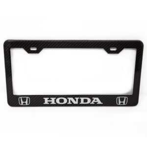 Honda Carbon Fiber License Frame Exotic Carbon Fiber