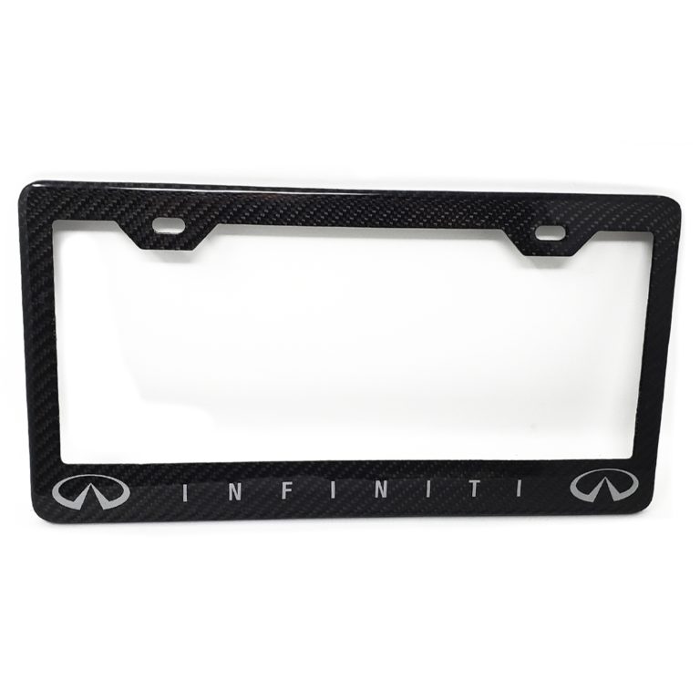 Infiniti Carbon Fiber License Frame Exotic Carbon Fiber