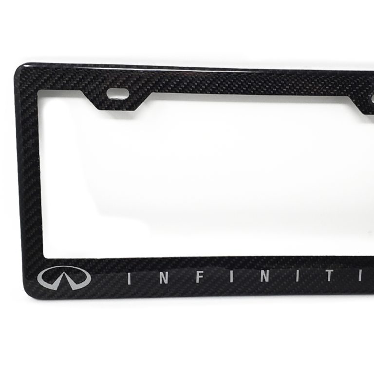 Infiniti Carbon Fiber License Frame Exotic Carbon Fiber
