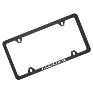 Jaguar Frame White Text Only 4 Hole Exotic Carbon Fiber