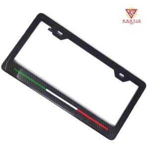 LP169z_Italy_Flag_2_Hole_Logo_Plate_Frame