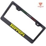 LP178z_Ferrari_Yellow_Text_Only_Italy_Flag_Plate_Frame