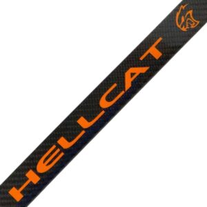 Dodge Hellcat License Frame Mango Orange Exotic Carbon Fiber