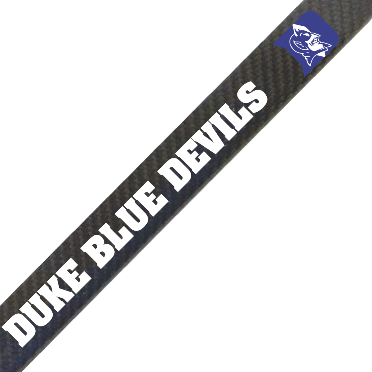 Official Duke University Blue Devils License Plate - Blue & Silver Mirrored Finish, Car Tag