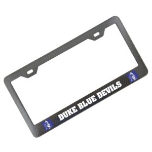 Duke License Frame Blue Devils Exotic Carbon Fiber