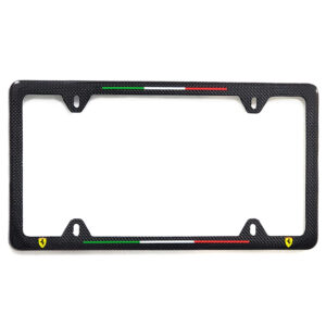 Ferrari 4H Frame Shields Double Italy Stripe Exotic Carbon Fiber