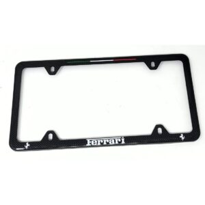 Ferrari Frame 4H White Cavallinos Italy Stripe Exotic Carbon Fiber